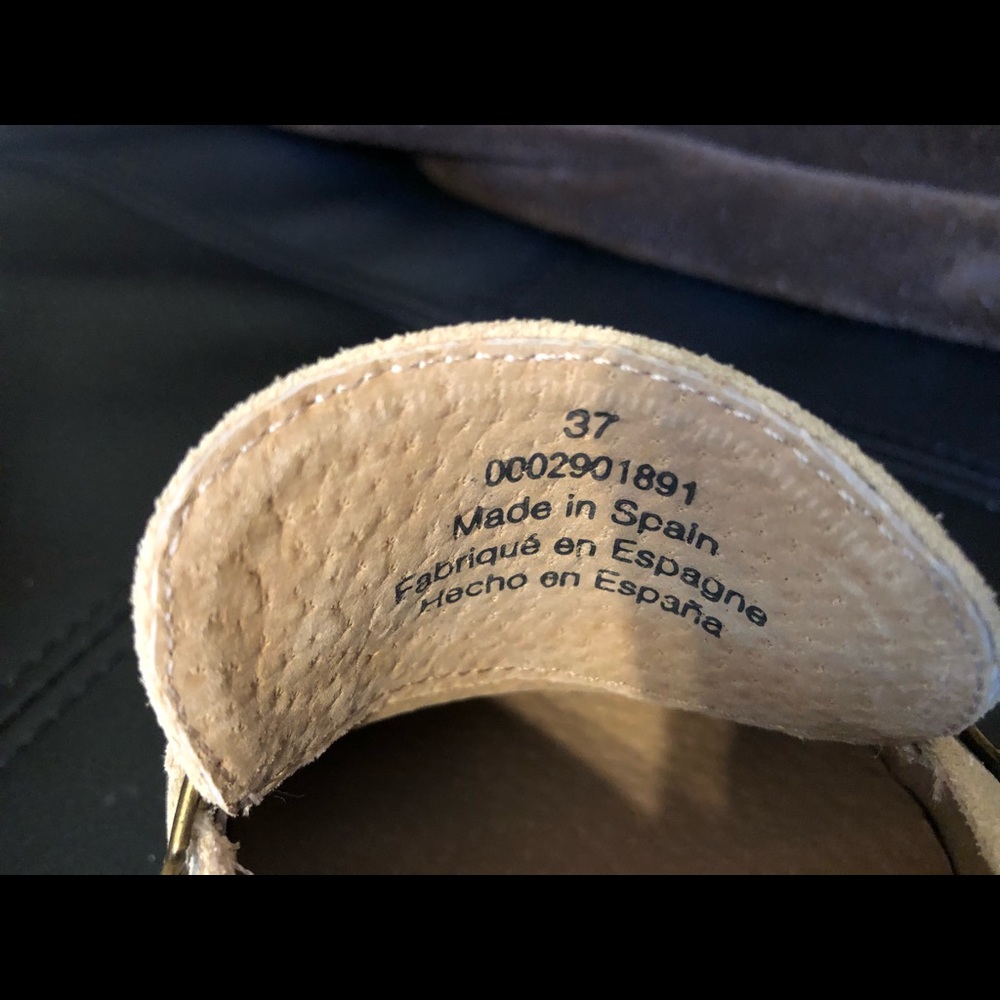 FREE PEOPLE — LIAM LOAFER SAND COLOR, SIZE 7 - Picture 3 of 16